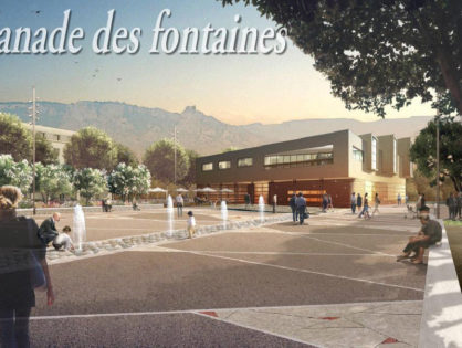 ZAC centre ville BLV – concours place centrale et médiathèque – APS et Chabal concepteurs