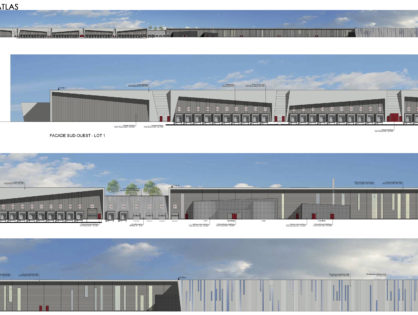 Corbas – logistique Corbèges – SOHO ATLAS_façades