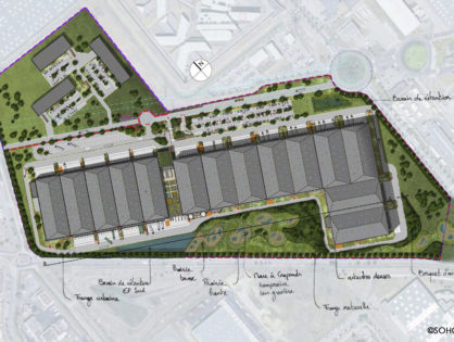 Corbas – logistique Corbèges – SOHO ATLAS_planmasse