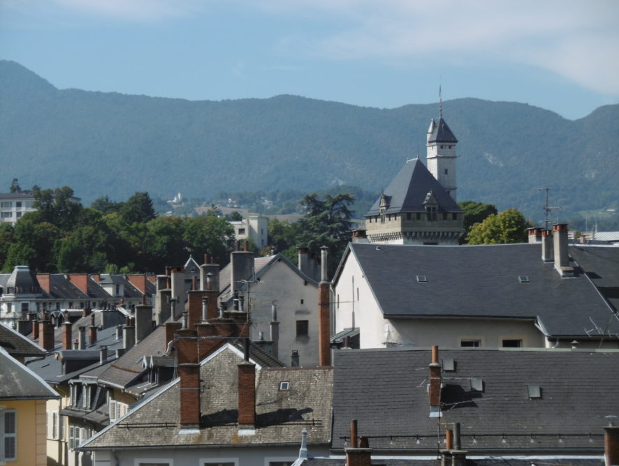 toits de Chambéry